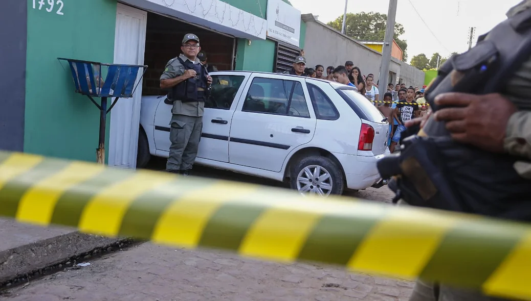 Duplo homicídio em barbearia no Anita Ferraz