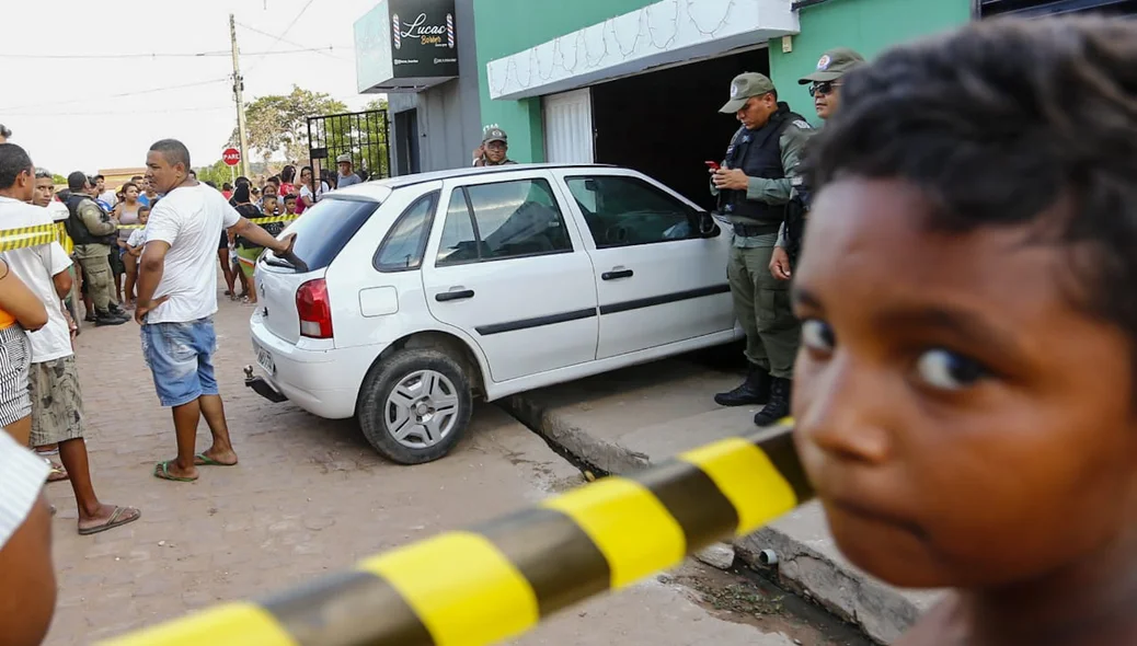 Duplo homicídio em barbearia no Anita Ferraz