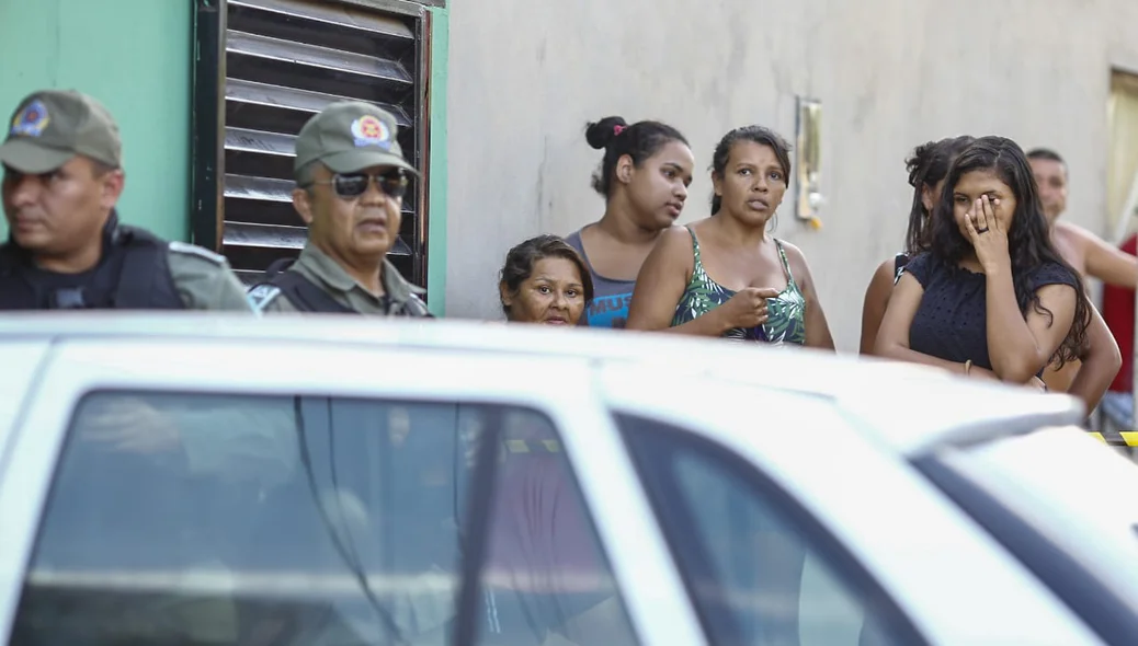 Duplo homicídio em barbearia no Anita Ferraz