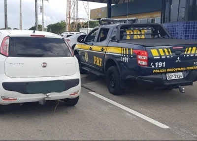 Veículo apreendido foi roubado no Ceará em 2014