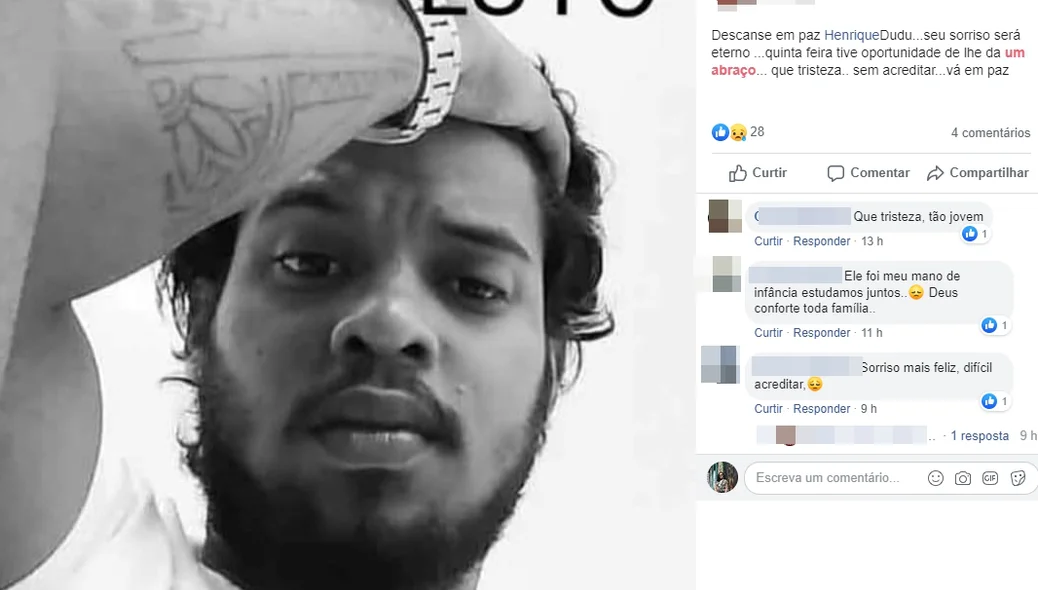 Amigo lamenta morte precoce de Dudu