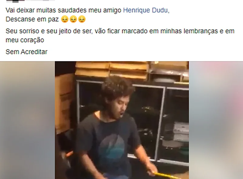 Dudu era baterista