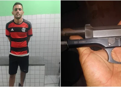 Danilo Fernandes preso pela Polícia Militar