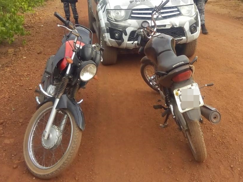 Motocicletas recuperadas em Floriano