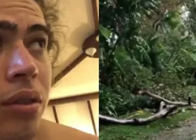 Whindersson relata destruição nas Ilhas Mauritius no Instagram