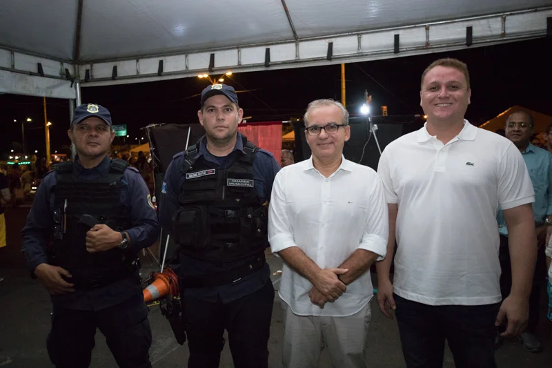 Firmino Filho e Venâncio Cardoso participaram da festa