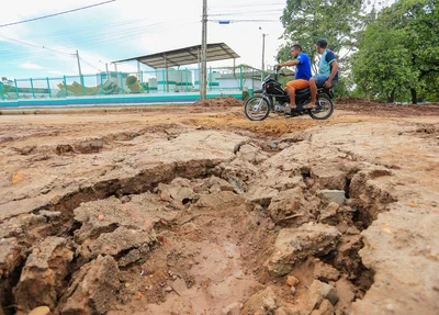 Obras no local