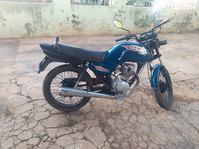 Motocicleta recuperada em União