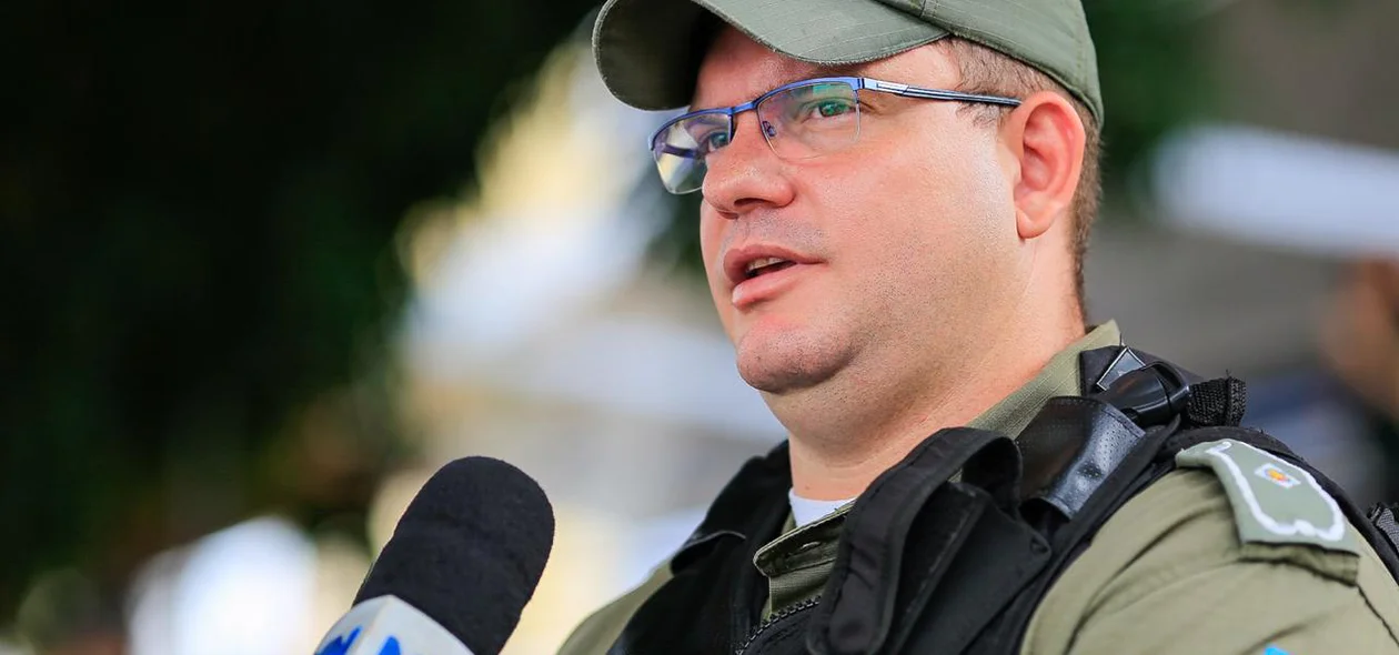 Tenente Marcyel Gomes, do 5º Batalhão da Polícia Militar
