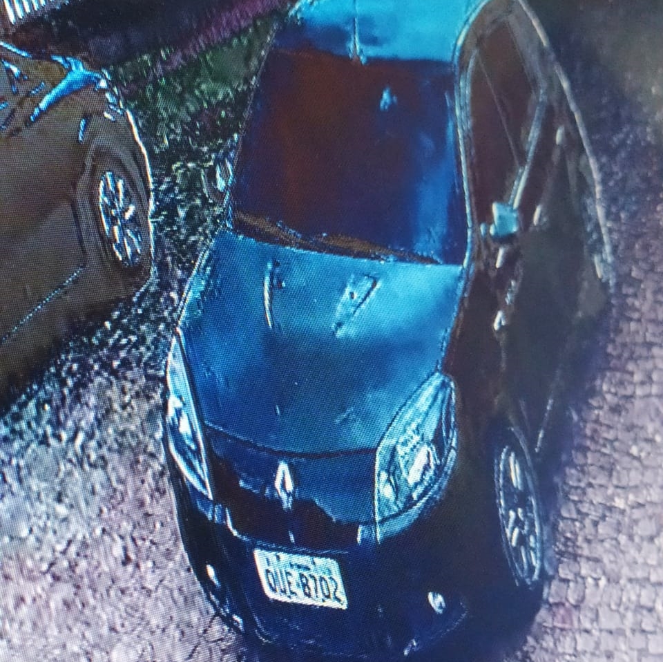Imagens da câmera de segurança 