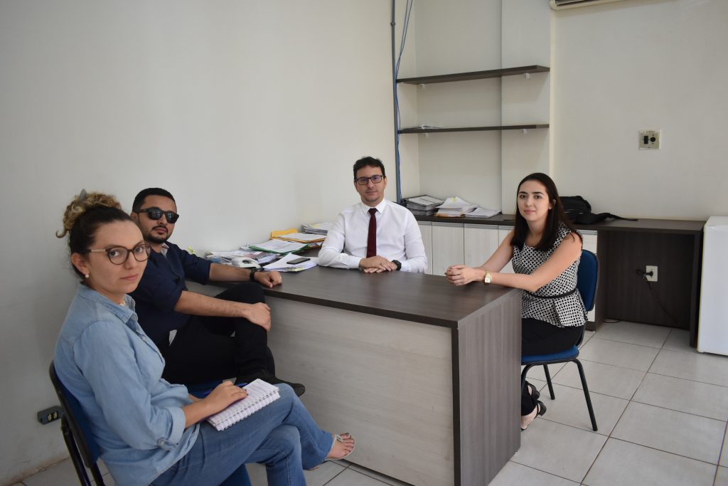 Reunião entre a Procuradoria Geral do Município e Coordenadoria de Comunicação