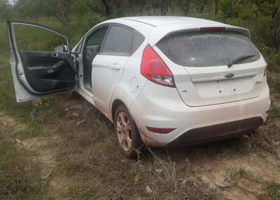 Veículo recuperado pela Polícia Militar