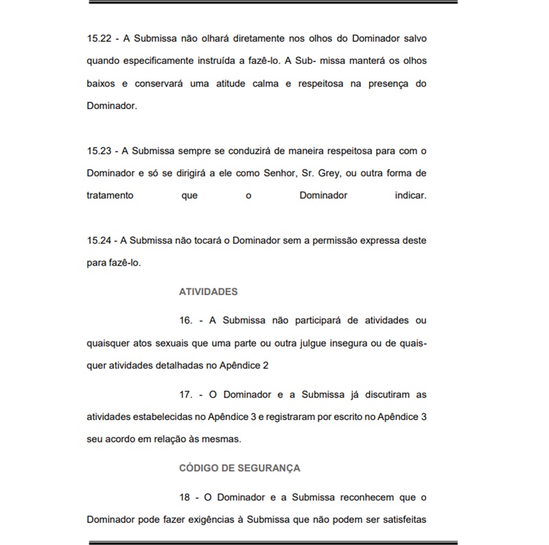  Advogado junta contrato de submissão sexual por engano em ação judicial em Cuiabá