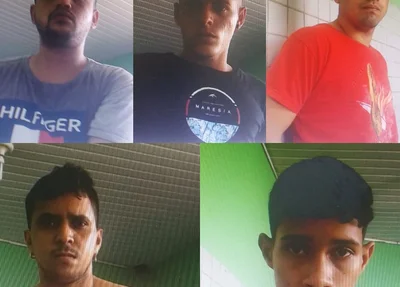 Os acusados 