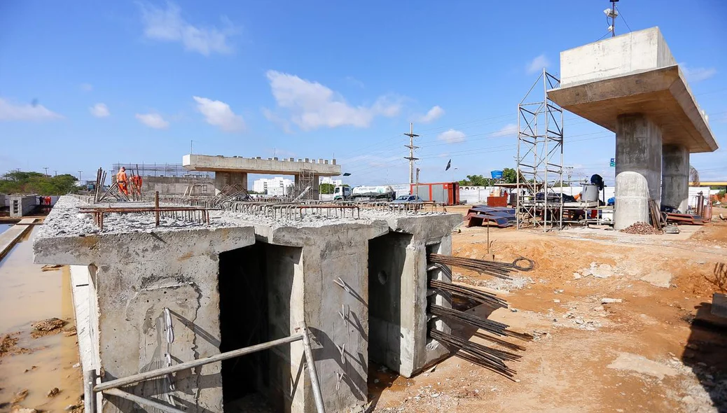 Viaduto do Mercado do Peixe tem previsão para ser entregue em abril
