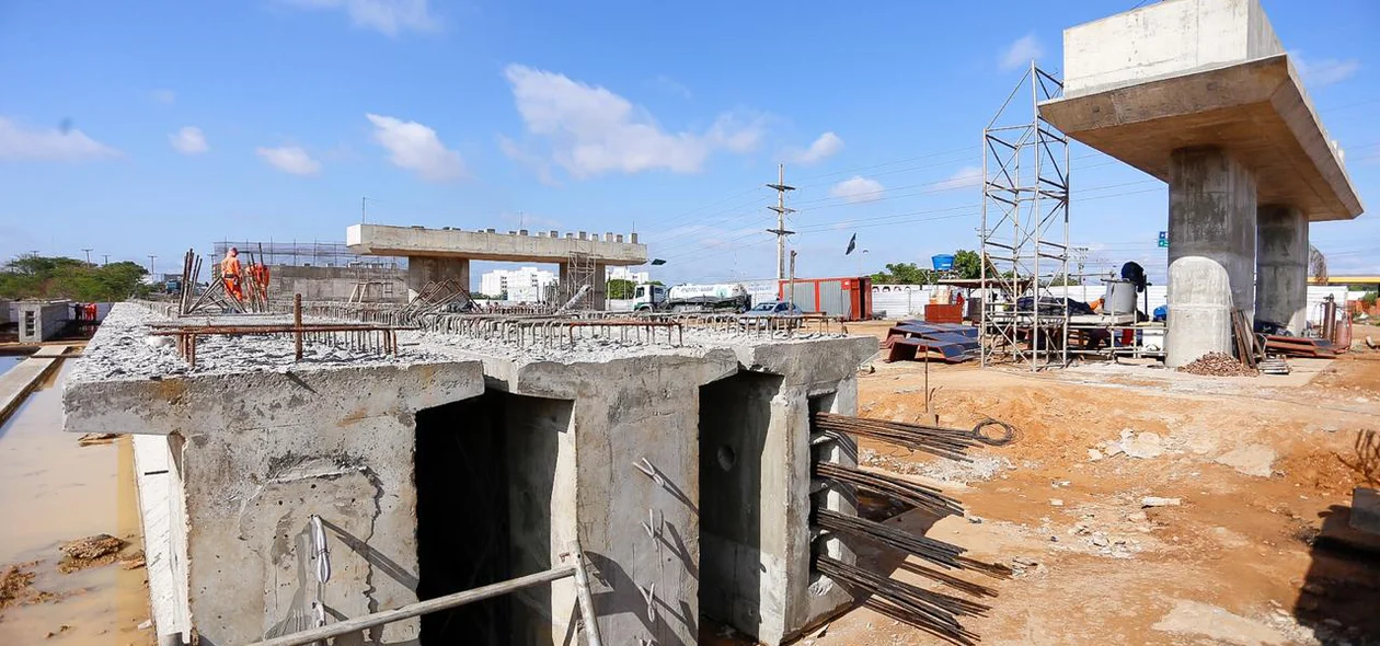 Viaduto do Mercado do Peixe tem previsão para ser entregue em abril