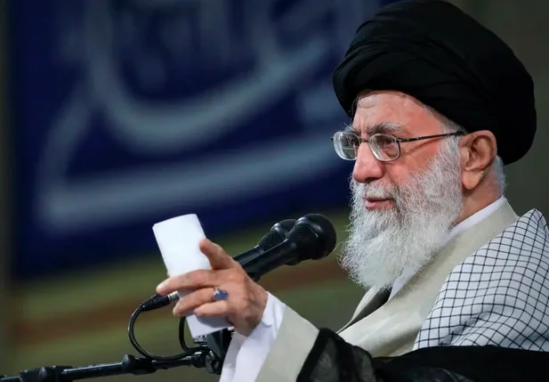O líder supremo do Irã, aiatolá Ali Khamenei 