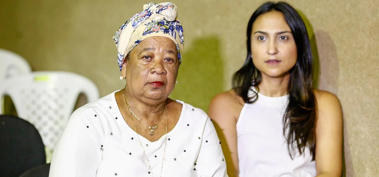 Delegada Vilma e delegada Luana Alves