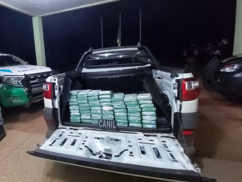 Droga apreendida em São João da Varjota