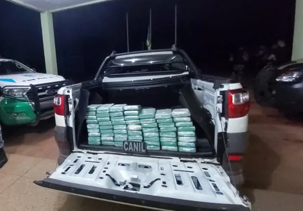 Droga apreendida em São João da Varjota