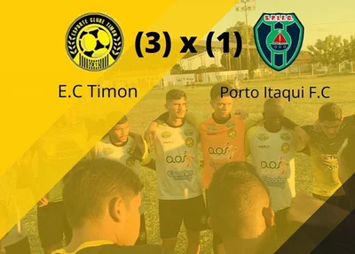 Equipe de Timon vence amistoso
