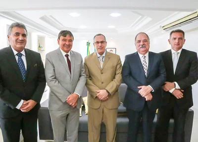Wellington Dias se reúne com o presidente nacional da ANP, Décio Oddone