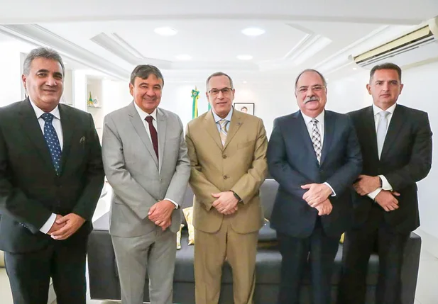 Wellington Dias se reúne com o presidente nacional da ANP, Décio Oddone