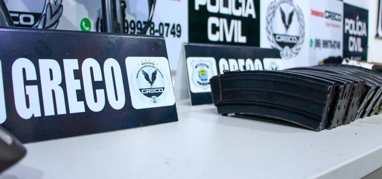 25 carregadores foram apreendidos 