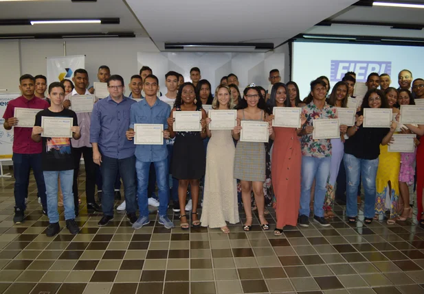SENAI Piauí conclui mais uma turma do curso de Jovem Aprendiz