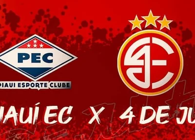 Piauí x 4 de julho pelo Campeonato Piauiense de Futebol
