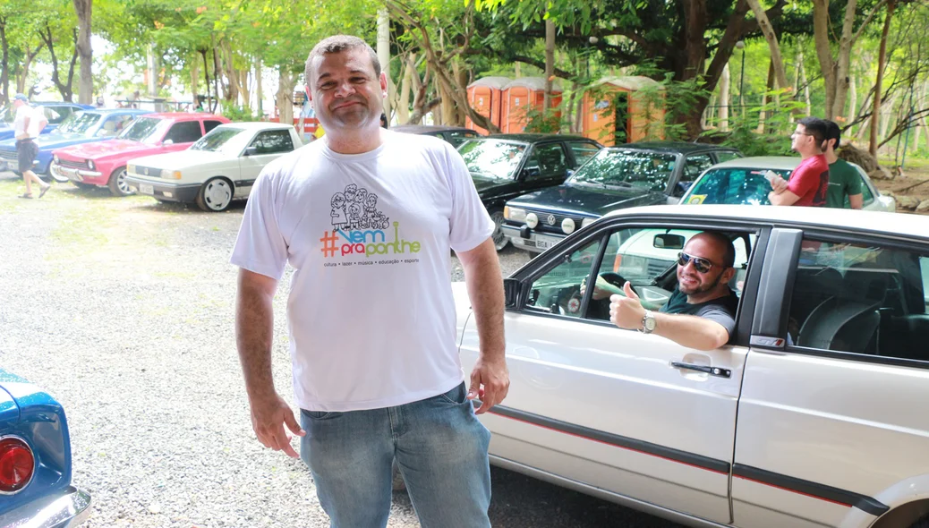 Márcio Almeida, presidente do "Ferrugem nas veias"