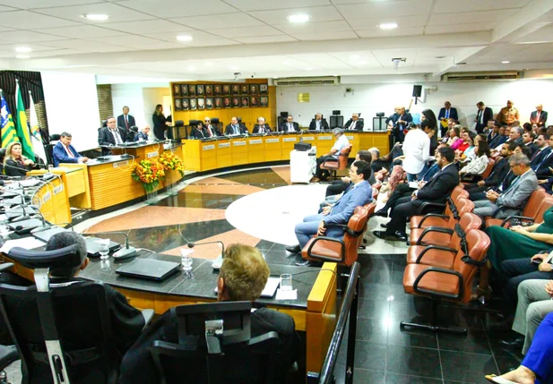 A solenidade aconteceu no Tribunal de Justiça