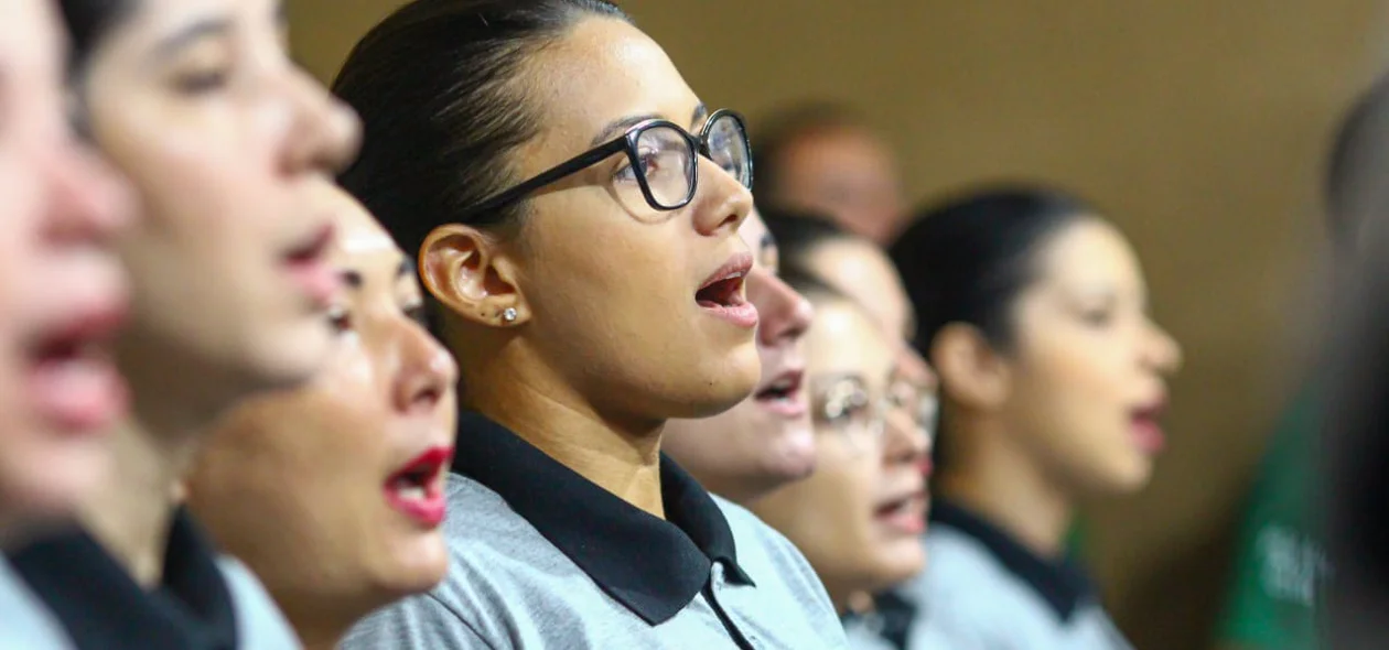 Aluna do curso de formação da Polícia Civil