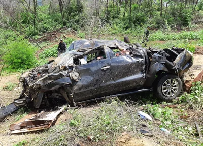 Família morreu em grave acidente 