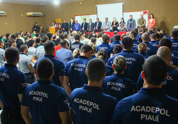 Solenidade na Acadepol