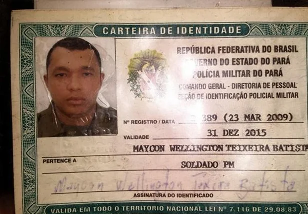 Policial militar do Pará assassinado a tiros