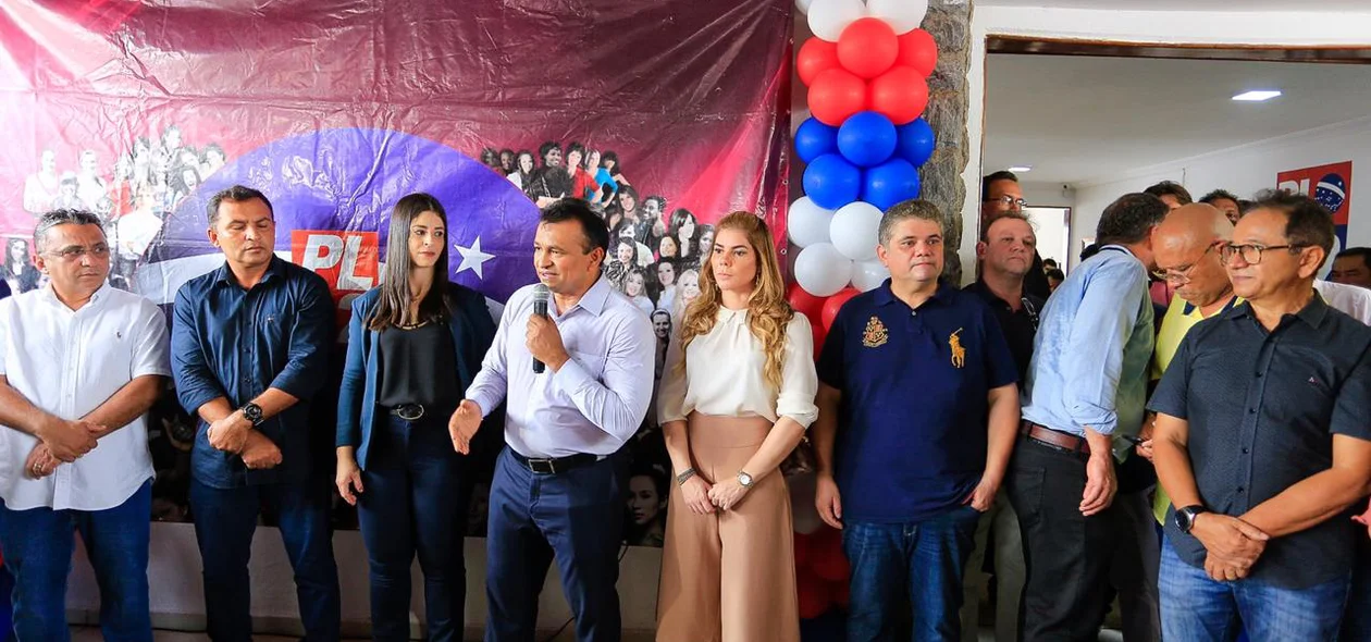Autoridades participaram do lançamento da candidatura de Fábio Abreu