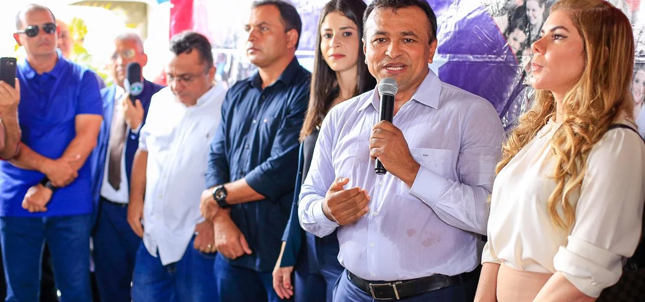 Fábio Abreu durante seu pronunciamento