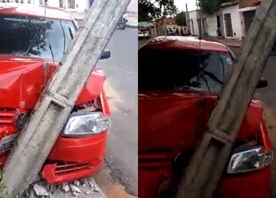 Criminosos fogem em carro roubado e provocam acidente na zona norte de Teresina
