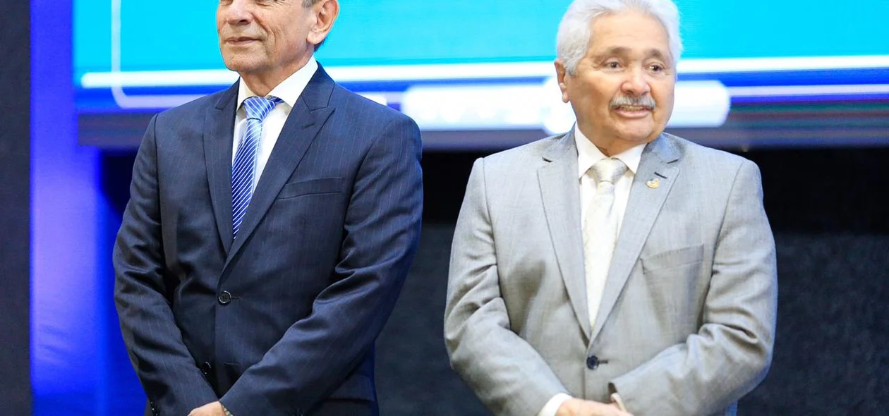 Marcelo Castro e Elmano Férrer