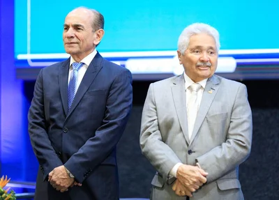 Marcelo Castro e Elmano Férrer