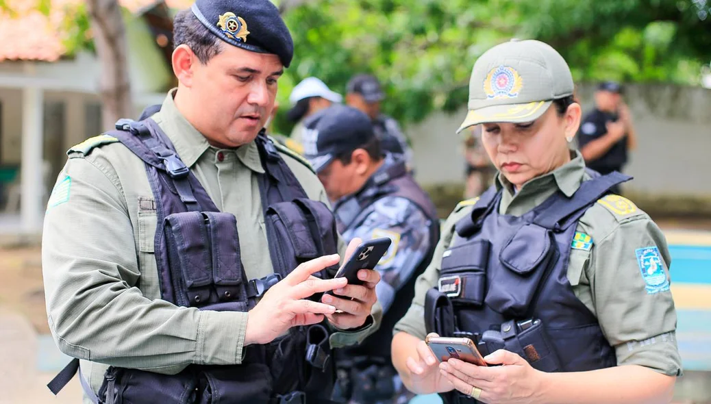 Tenente-coronel Galvão passa comando do 5º BPM para a tenente-coronel Joseline