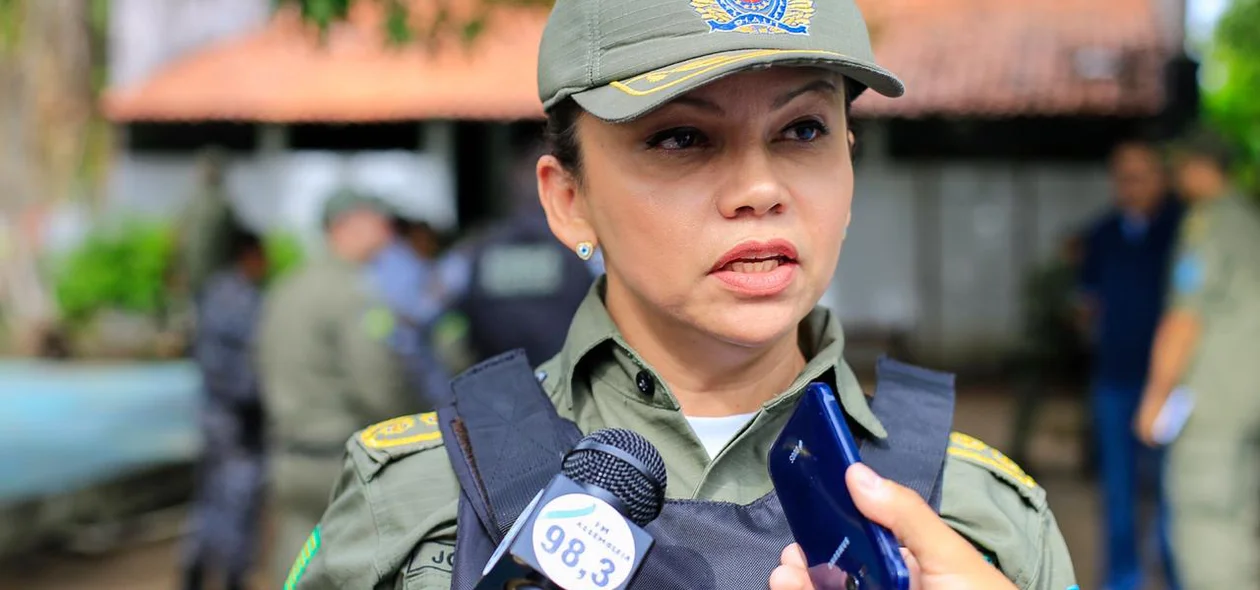 Tenente-coronel Joseline, comandante do 5º BPM