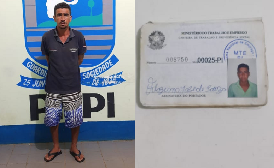 Identificação do suspeito