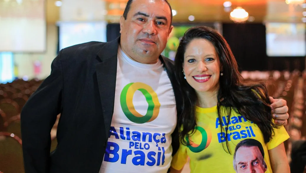 Alex Ceará e Rubenita Lessa