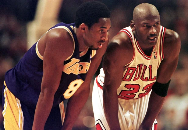 Kobe Bryant e Michael Jordan