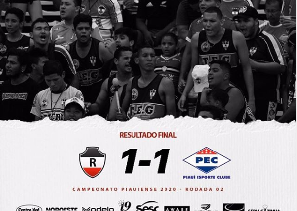 Partida entre River e Piauí termina empata no Albertão