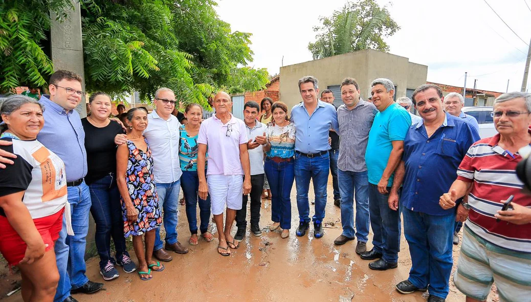 População que será beneficiada com a pavimentação das ruas 