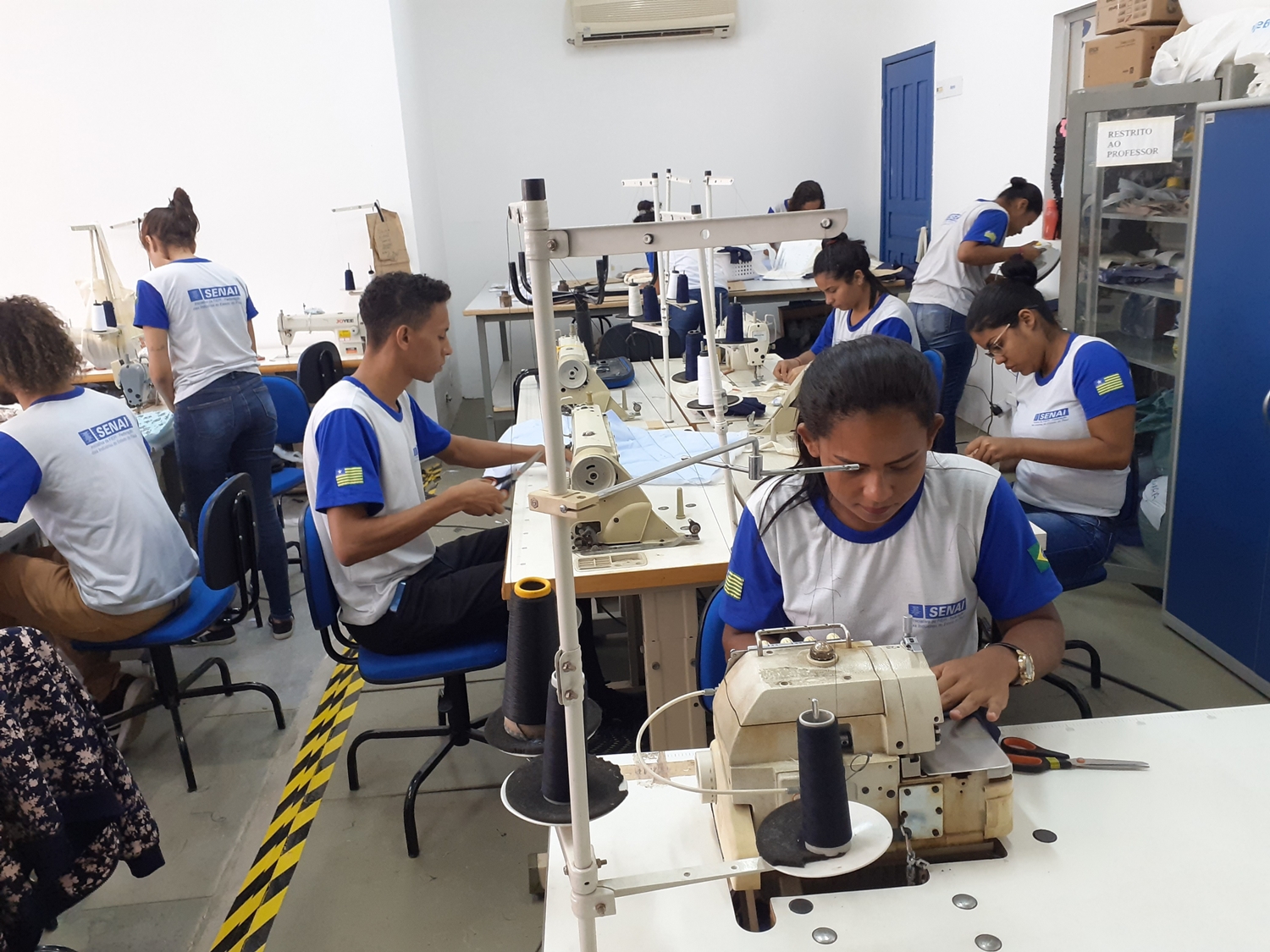 Alunos do Senai Piauí
