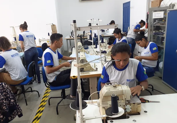 Alunos do Senai Piauí